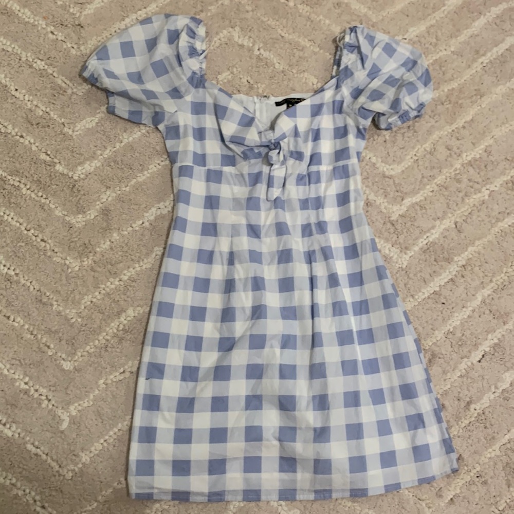 plaid dress